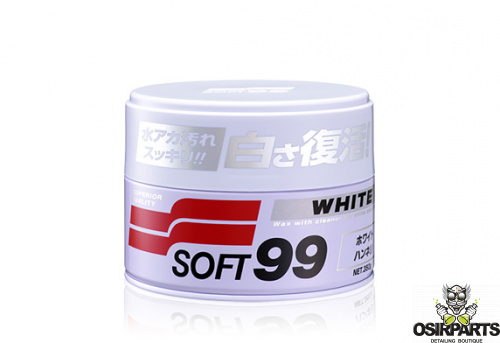 Твердый воск для кузова Soft99 Soft Wax для светлых | 350 гр | Osir-Parts Москва