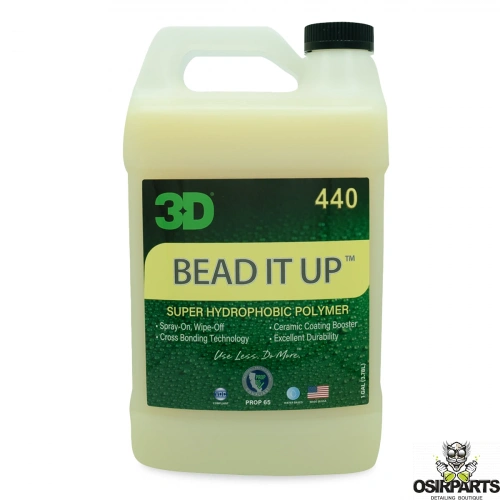 Гидрофобный полимер 3D Bead It Up | 3.78 л | Osir-Parts Москва