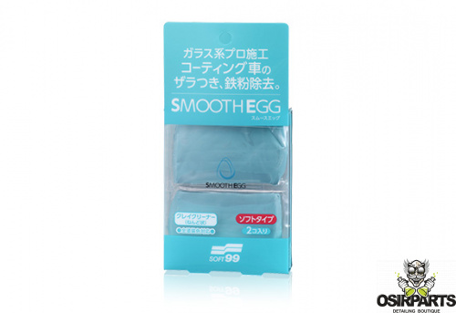 Глина для очистки кузова Soft99 Smooth Egg Surface Smoother | 100 гр | Osir-Parts Москва