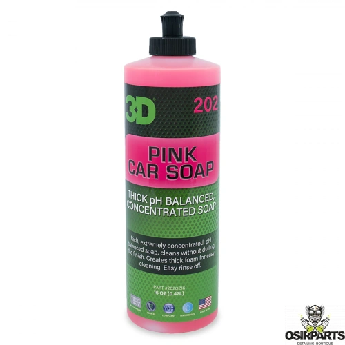 Шампунь для ручной мойки 3D Pink Car Soap 