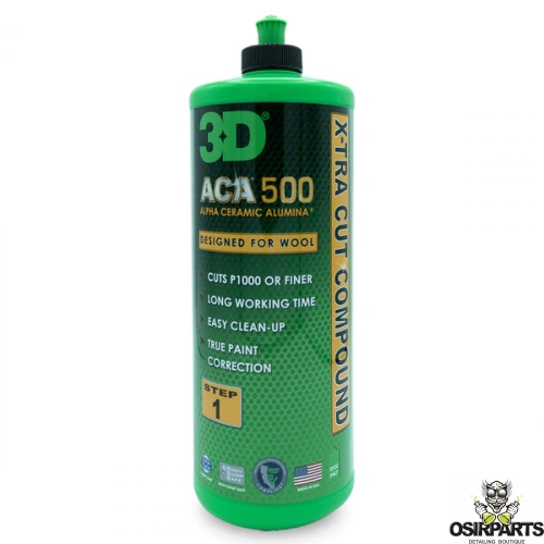 Абразивная полироль 3D ACA 500 X-TRA Cut Compaund | 940 мл | Osir-Parts Москва