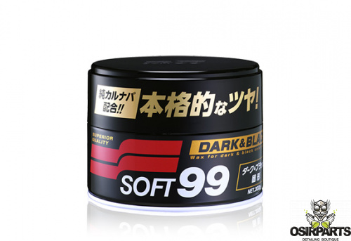 Твердый воск для кузова Soft99 Soft Wax для темных | 350 гр | Osir-Parts Москва