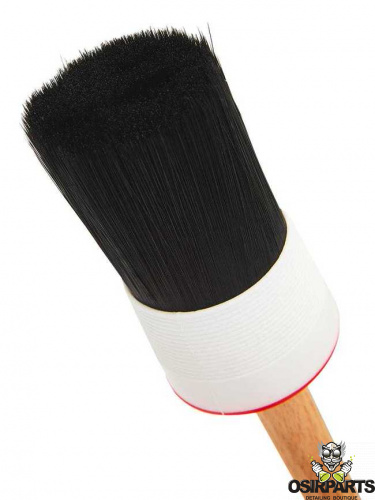 Round brush – black bristle детейлинговая кисть / Hi-Tech - 26 см Москва фото 2